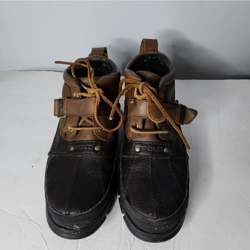 Polo Leather Boots Model Country hardy BT II size 9